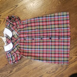 Primrose School Uniform Short Sleeve Peter Pan Collar Dress